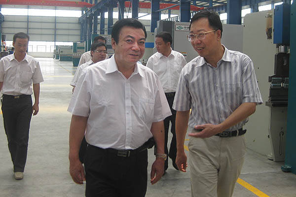马鞍山市副市长魏庆农来我公司调研 马鞍山市副市长魏庆农来我公司调研